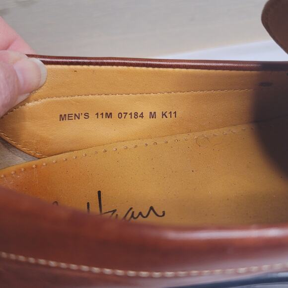 Cole Haan- Men's Brown Loafer Shoes- Size 11 - Picture 6 of 6